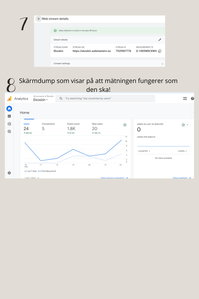 installations guide till ga 4 nedladdning